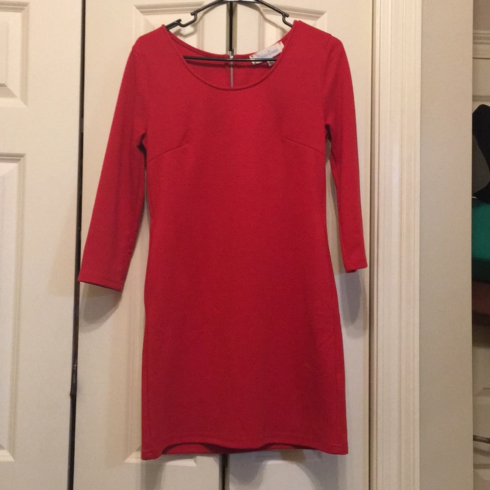 Slim Red Dress 💃🏻 Professional*